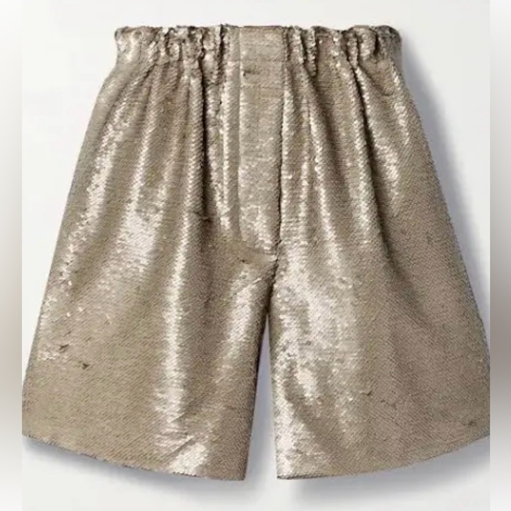 The Frankie Shop Jazz Sequin Boxer Shorts - worn only once - size Medium